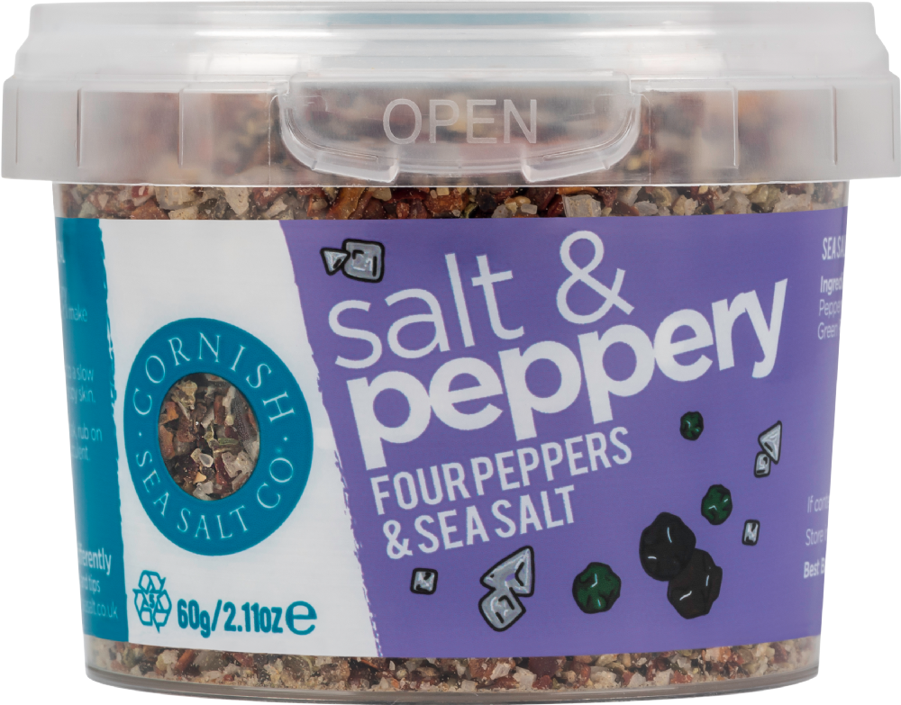 Salt & Peppery - Cornish Sea Salt 60g