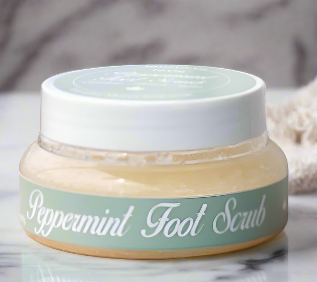 Sea Salt Foot Scrub!