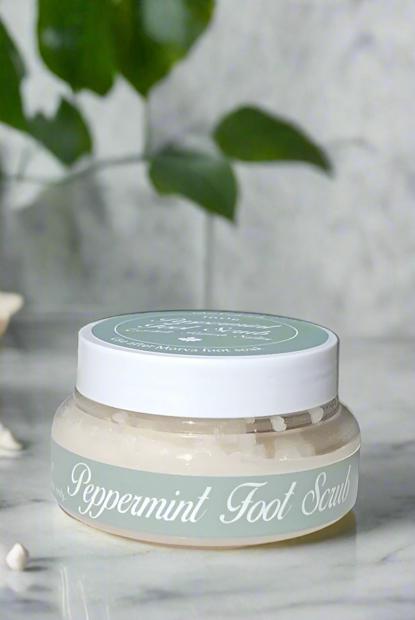 Sea Salt Foot Scrub!
