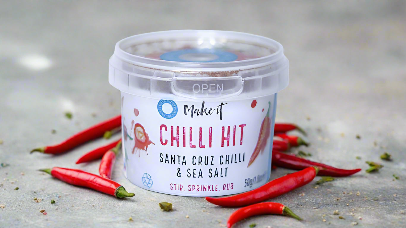 Chilli Hit Santa Cruz Chilli & Cornish Sea Salt - 50g