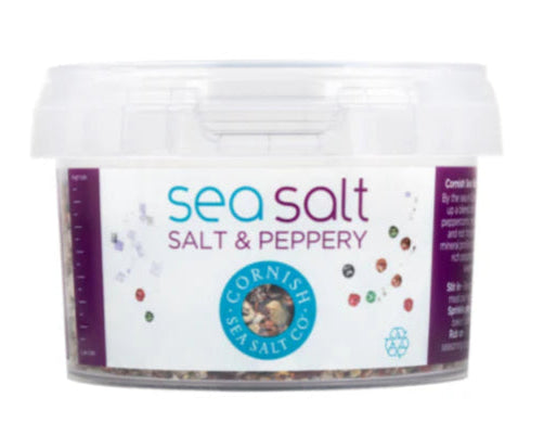(Large) Salt & Peppery - Cornish Sea Salt 140g