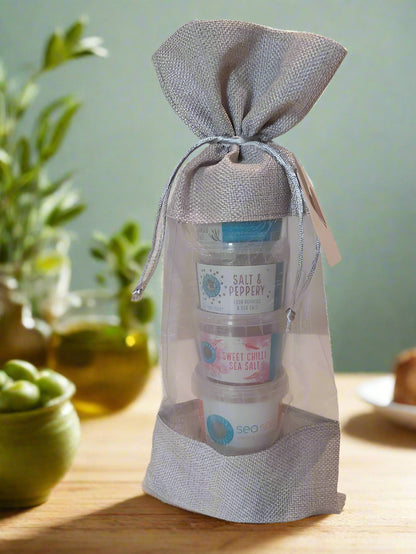 Flavored Sea Salt gift Stack