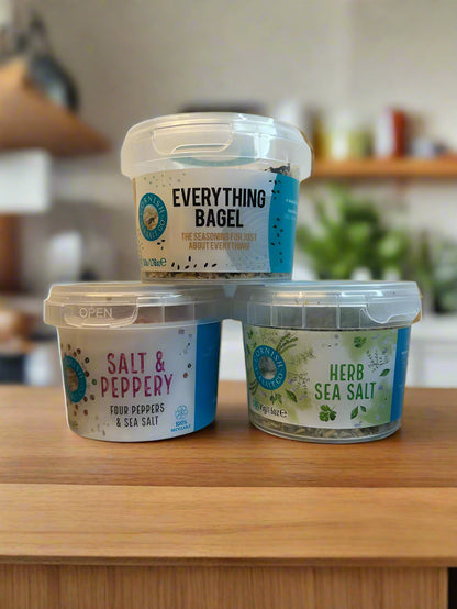 Everyday Set - ( Everything Bagel, Herb, Salt & Peppery)