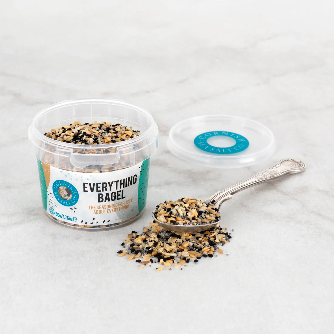 Everything Bagel Seasoning  - Cornish Sea Salt -50g