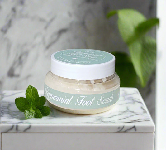 Sea Salt Foot Scrub!