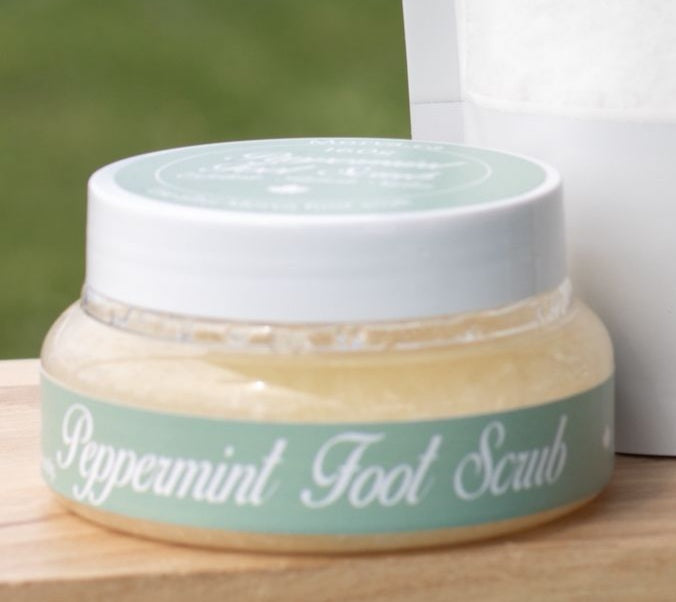Sea Salt Foot Scrub!