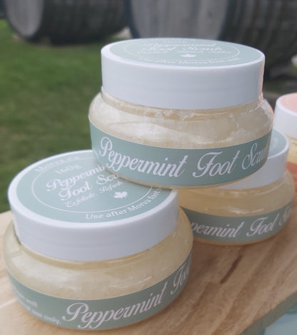 Sea Salt Foot Scrub!