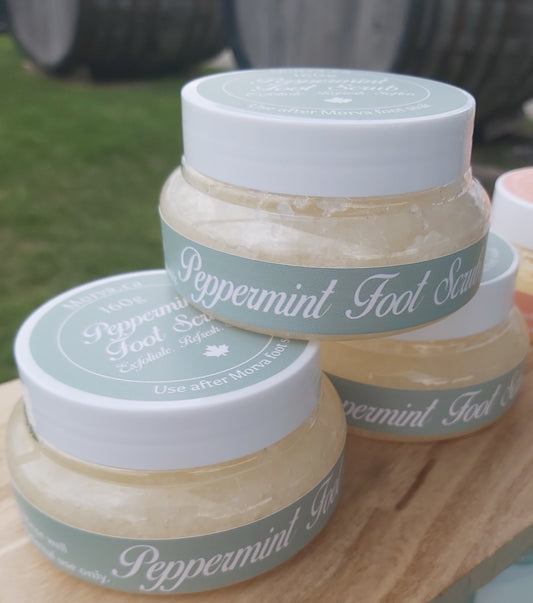 Sea Salt Foot Scrub!